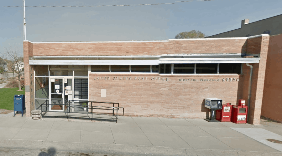 US Post Office in Minatare, Nebraska